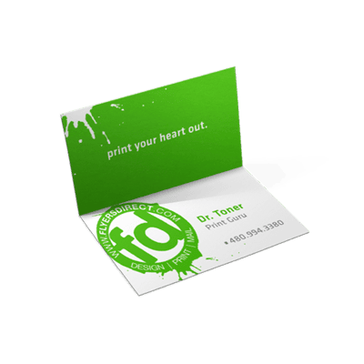 3.5x4 Folding Business Cards